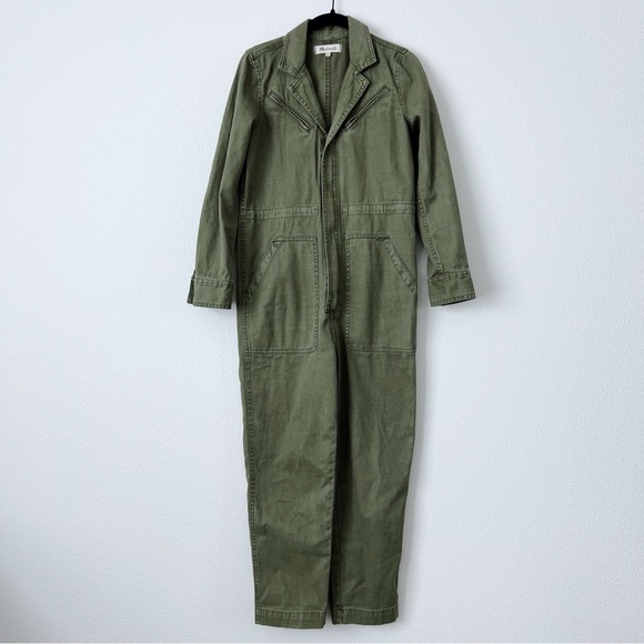 Madewell Flight Suit Coverall Jumpsuit - Picture 2 of 6